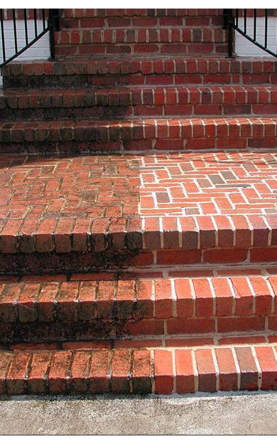 Paint removed from brick service